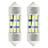 Lampadina siluro LED bianca con 9 diodi SMD 3014