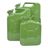 Tanica carburante Carpoint da 20 litri, in metallo verde, omologata UN