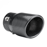 Terminale di scarico MT 007C in acciaio inox cromato