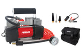 Compressore per auto 12V a 2 cilindri con borsa