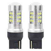 Lampadina LED bianca T20 7440 W21W con CANBUS