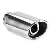Terminale di scarico MT 003 in acciaio inox cromato