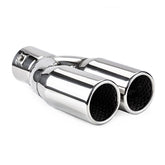Terminale di scarico MT 004 in acciaio inox cromato