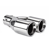 Terminale di scarico MT 008 in acciaio inox cromato