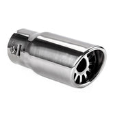 Terminale di scarico MT 011 in acciaio inox cromato
