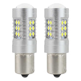 Lampadina LED 1156 BA15S P21W con luce bianca 6000K