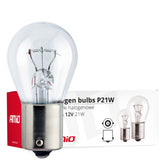 Lampadine alogene P21W con attacco BA15s