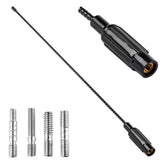 Antenna auto da 41 cm con quattro adattatori