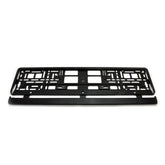 Portatarga nero per targa