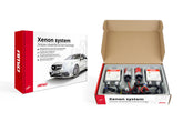 Kit Xenon con lampade H7M in metallo e ballast da 8000K