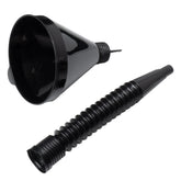 Imbuto nero per carburante da 13 cm con filtro integrato