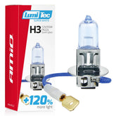 Lampadina alogena H3 LumiTec Super White 12V 55W