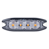 Luce di segnalazione LED con 4 LED vista frontale