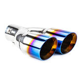 Terminale di scarico MT 022BLC in acciaio inox cromato