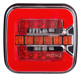 Fanale posteriore combinato LED con indicatore di direzione dinamico