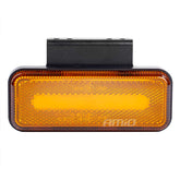 Luce di ingombro LED arancione rettangolare