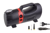 Compressore per auto 12V/230V con manometro