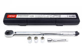 Chiave dinamometrica con bussole da 17, 19 e 21 mm