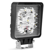 Faro da lavoro AWL07 con 9 LED visto frontalmente