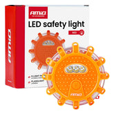 Lampada di segnalazione LED con magnete e gancio