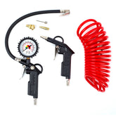 Set di utensili pneumatici PT-06 con pistola ad aria e gonfiatore per pneumatici