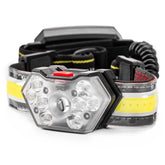 Lampada frontale LED LH04 con luce COB