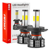 Fari anteriori LED COB H4