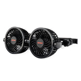Ventilatore per auto da poggiatesta con caricatore USB