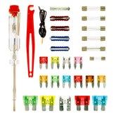 Kit di fusibili da 29 pezzi con tester di tensione