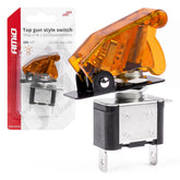 Interruttore a bilanciere con luce arancione per 12/24 V