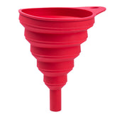 Imbuto pieghevole in silicone con beccuccio flessibile