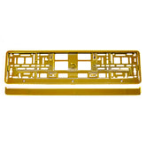 Cornice portatarga color oro metallizzato