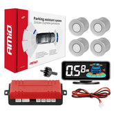 Sistema di parcheggio con display LED 3D e quattro sensori argento