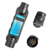 Tester per presa rimorchio e prese con adattatori a 7 e 13 pin