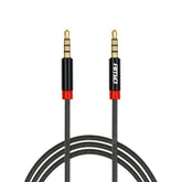 Cavo AUX nero con connettore mini-jack, 100 cm