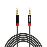 Cavo AUX nero con connettore mini-jack