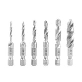 Set di sei maschi combinati nelle misure da M3 a M10