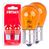 Lampadine alogene PY21W color ambra con attacco BAU15s