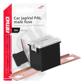Fusibile PAL JAPVAL da 80 A e 62 mm