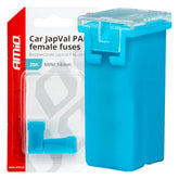 Fusibili mini PAL femmina JAPVAL da 20 A e 14 mm