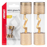 Fusibili in vetro AGU da 20 A, 38 x 10,3 mm