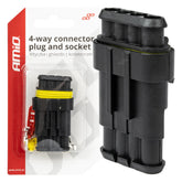 Set con connettore e controconnettore Superseal a 4 poli
