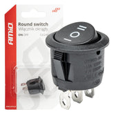 Interruttore a bilanciere ovale ON-OFF-ON 6 A/230 V