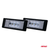 Kit luci targa LED CLP22 con montaggio laterale