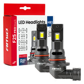 Faro anteriore LED HB3 F25 PRO BLACK con alloggiamento nero