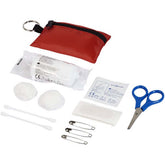 Kit di pronto soccorso con portachiavi – pronto soccorso compatto per auto e viaggio