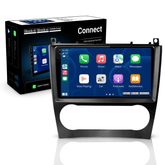 Mercedes-Benz W203 - Radio da 9" con Apple CarPlay e Android Auto