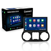 Jeep Wrangler 11-14 – Radio da 10,1" con wireless Apple CarPlay e Android Auto