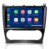 Mercedes-Benz W203 - Radio da 9" con Apple CarPlay e Android Auto