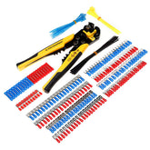 Pinza spelafili con capicorda e fascette fermacavo CARMOTION